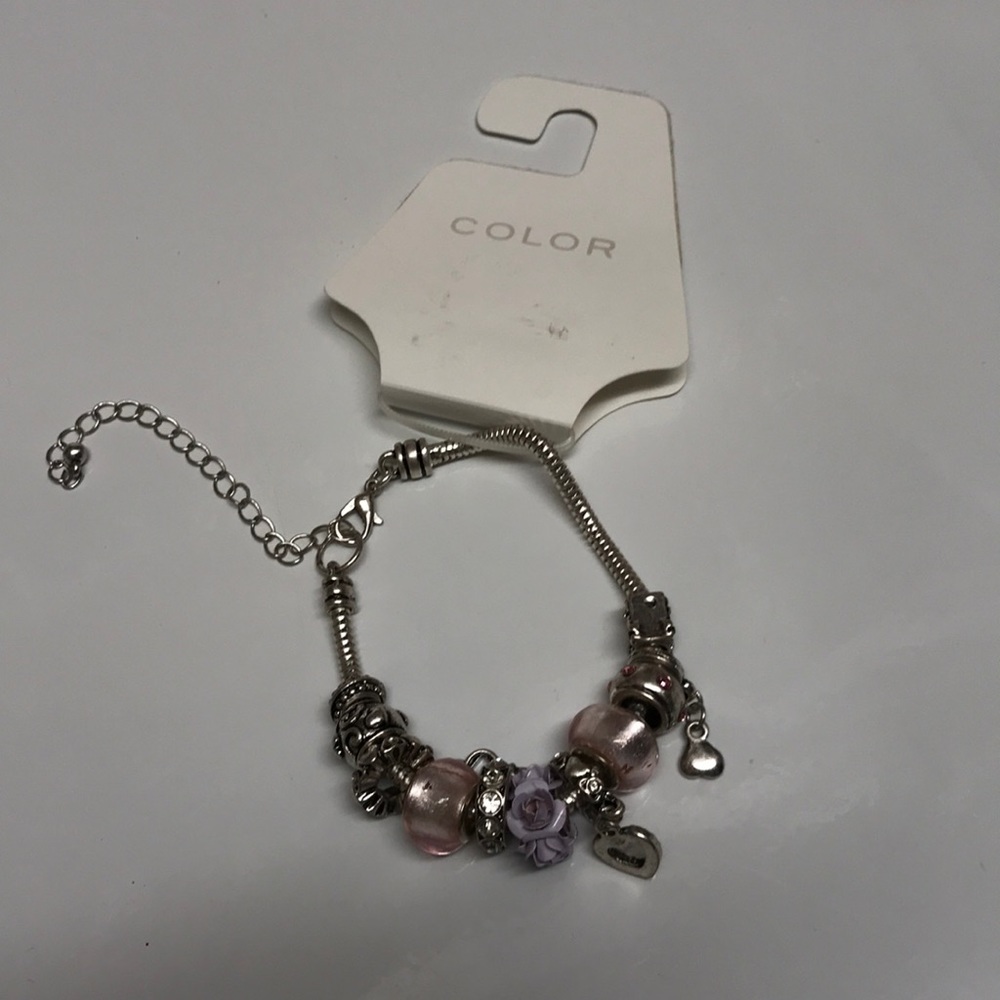Silver Charm Bracelet
